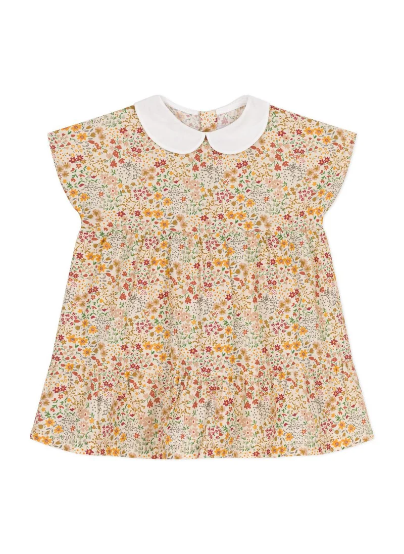 بيتي باتو Babies' short-sleeved poplin dress