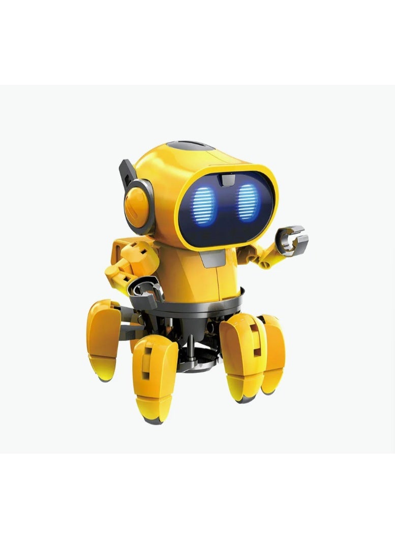 Pro'skit Pro’sKit GE-893 Probbie The Robot – DIY 6-Leg Smart IR Sensor STEM Robot Kit with 360° Rotation for Kids - Image 4