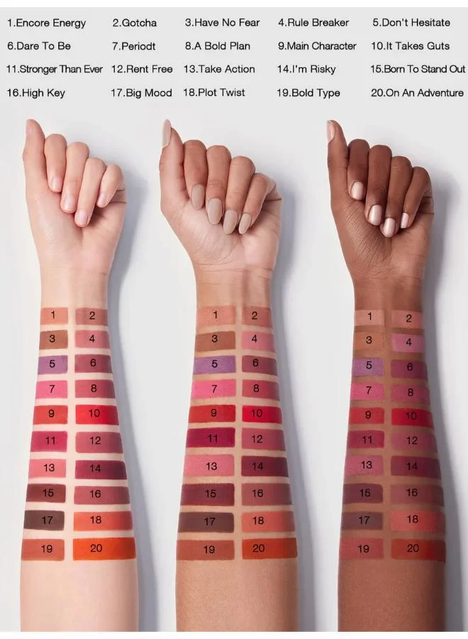 SHEGLAM Dynamatte Boom Long Lasting Matte Lipstick-Have No Fear