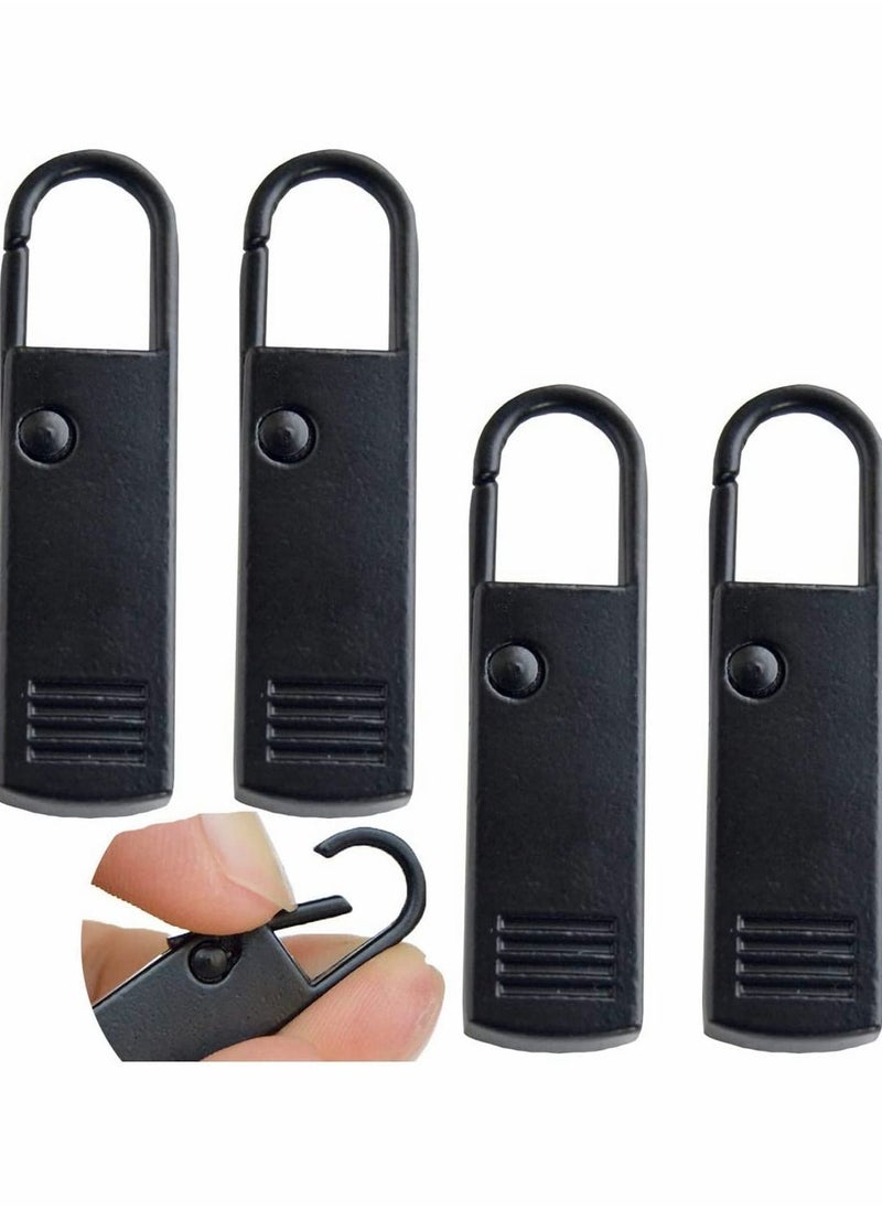 KASTWAVE Zipper Pull Replacement Zipper Pulls Tab, Replacement Luggage Zipper Pull Extension Backpack Zippers Tags  - Image 1