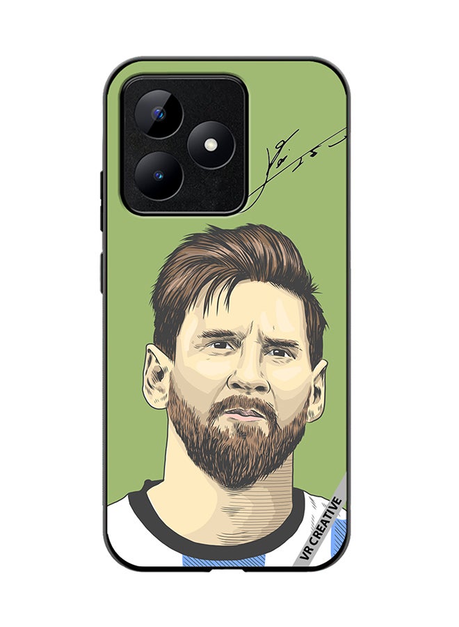 VR CREATIVE Protective Case Cover For Realme C53 Lionel Messi, An Argentine Design Multicolour - Image 1