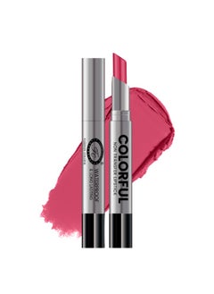 Fashion Colour Colorful Non Transfer Lipstick Waterproof Long Lasting FUCHSIA 2.6g  - Image 1