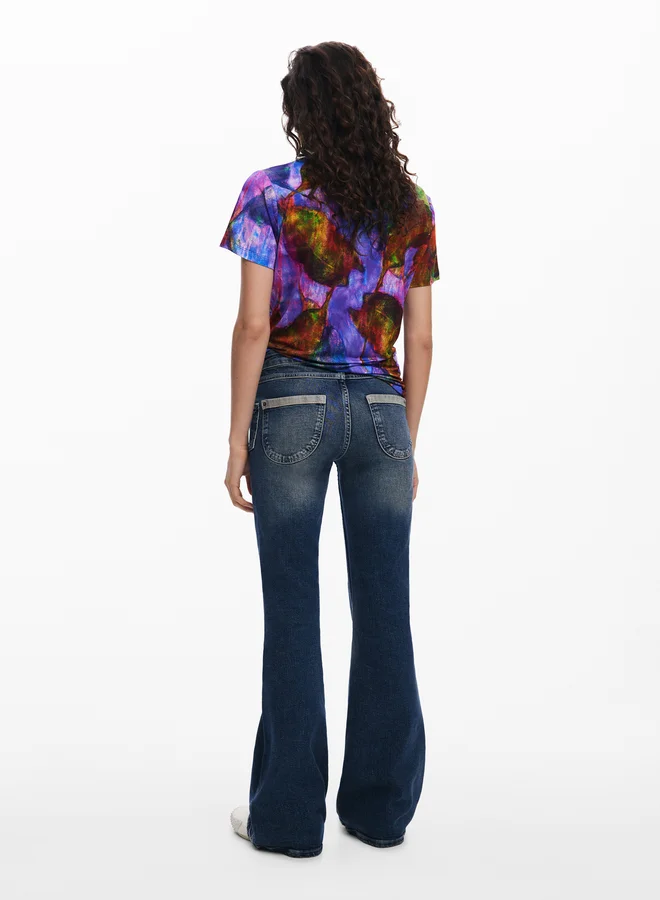 DESIGUAL Leaf T-Shirt