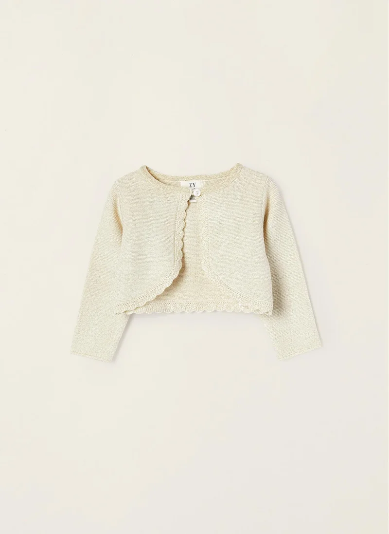 Zippy Zippy Cotton Bolero Cardigan For Newborn Baby Girls