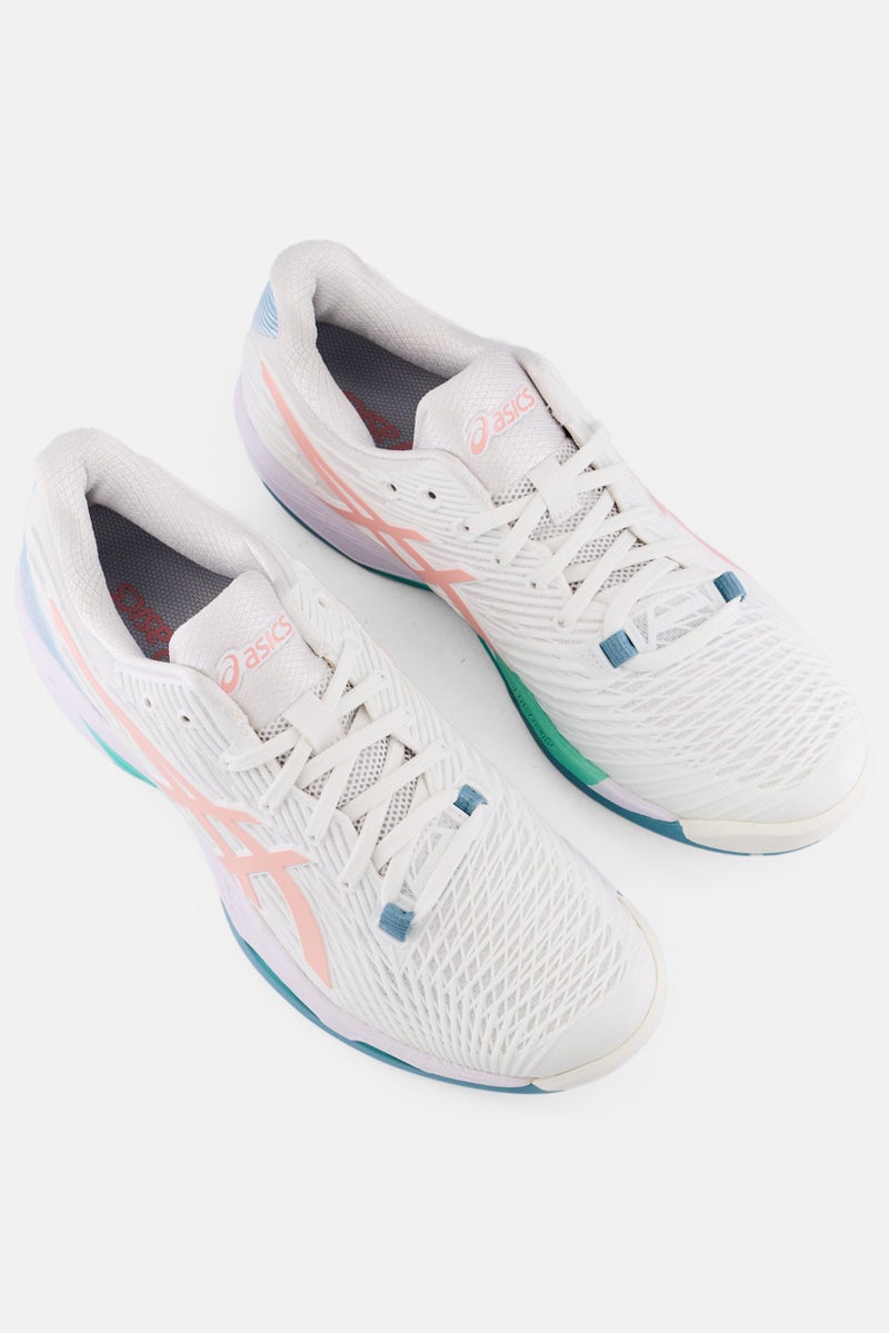 asics Women Solution Speed FF 2 Training Shoes, White - Image 4
