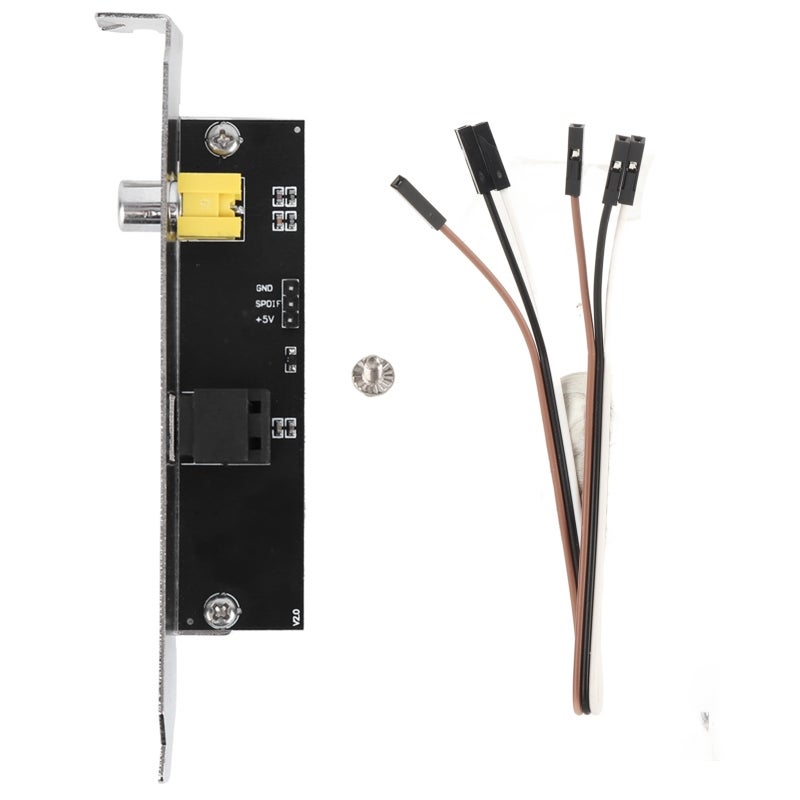 دعامة كابلات OutPlate مكونات كهربية بصرية SPDIF لألواح الأم ASUS / GIGABYTE / MSI - Image 1