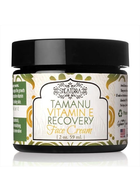Tamanu E-Repair Face Crème | Daily Moisturizer Spa Treatment | All Skin Types – 2 oz