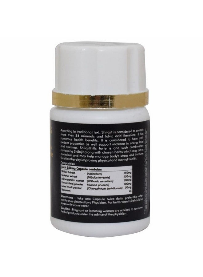 HERBAL HILLS كبسولات هيربال هيلز شيلجيت فورت (20 كبسولة (عبوة من 2)) - Image 2