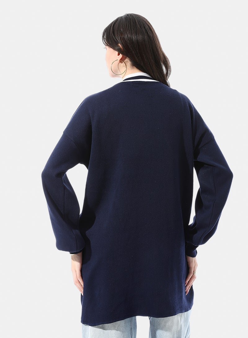 Andora Relaxed Fit Knit Round Neck Pullover - Image 3