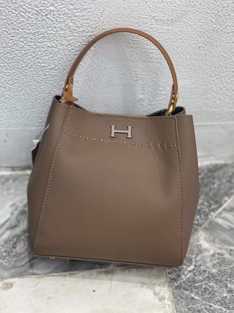 New Women'S Bag 20245 Fashion Genuine Leather Shoulder Bag Trendy Handbag Korean Crossbody Bag Top Layer Cowhide Rabbit Bag - Image 3