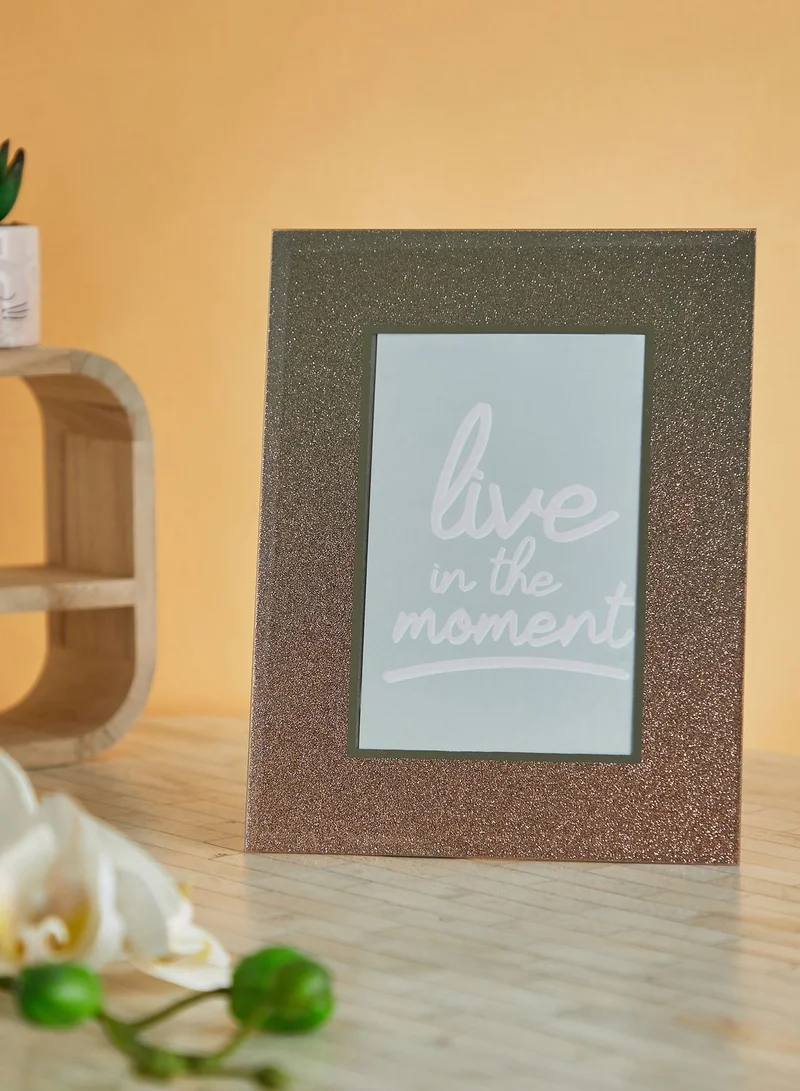 NEW LOOK Glitter Photo Frame