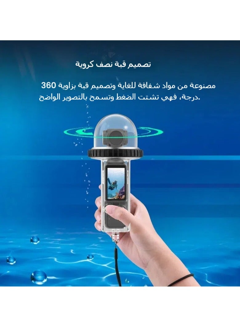 عام غطاء واقي ماء لـ DJI Osmo Pocket 3 - إكسسوار قذيفة حماية الغطس للمvelle Osmo Pocket - Image 2