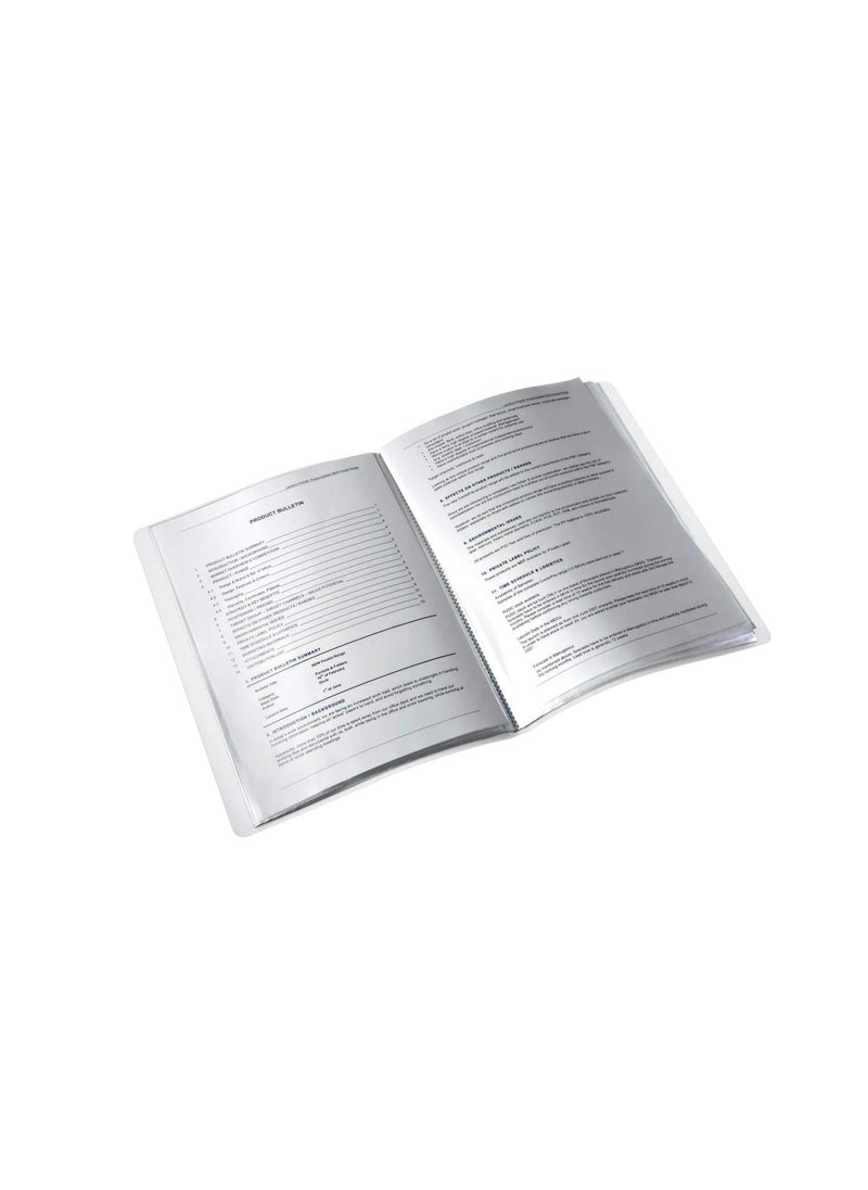 Leitz Wow Pp Display Book A4, 40 Pockets, Black - pzsku/Z6DC8D3811B771685FC67Z/45/_/1651825473/7380855b-a6d0-4ec4-bcba-167130d8e6ba