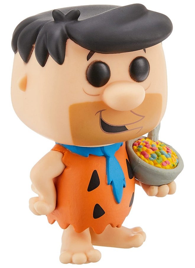 Funko Pop Ad Icons: Fruity Pebbles Fred With Cereal Multicolor  - Image 2