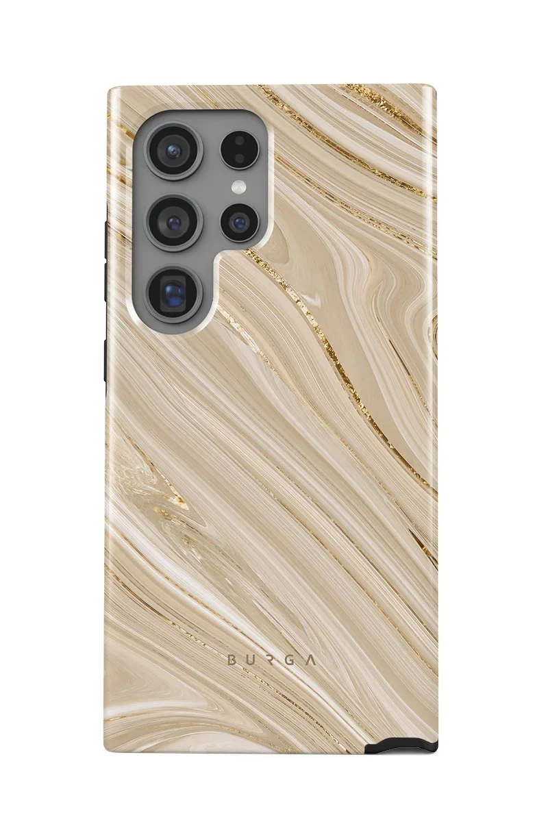 BURGA Samsung Galaxy S24 Ultra Case - Full Glam For Screen &amp; Camera Protection Printed Case