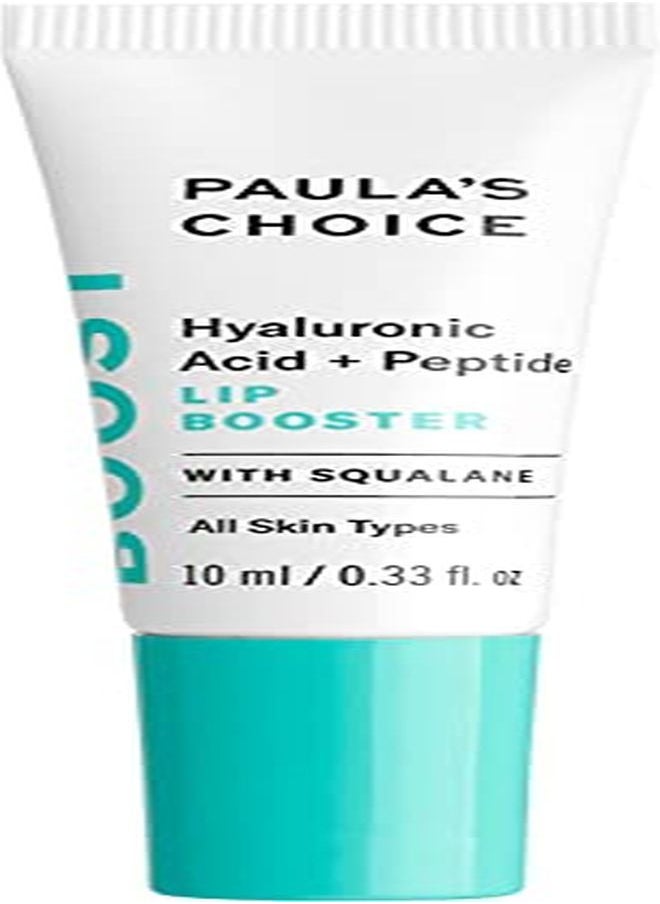 PAULA'S CHOICE - Boost Hyaluronic Acid + Peptide Lip Booster Hydrating Treatment For Lip Volume Loss Of Firmness & Fine Lines With Squalane FragranceFree & ParabenFree .33 Fluid Ounces - Image 1