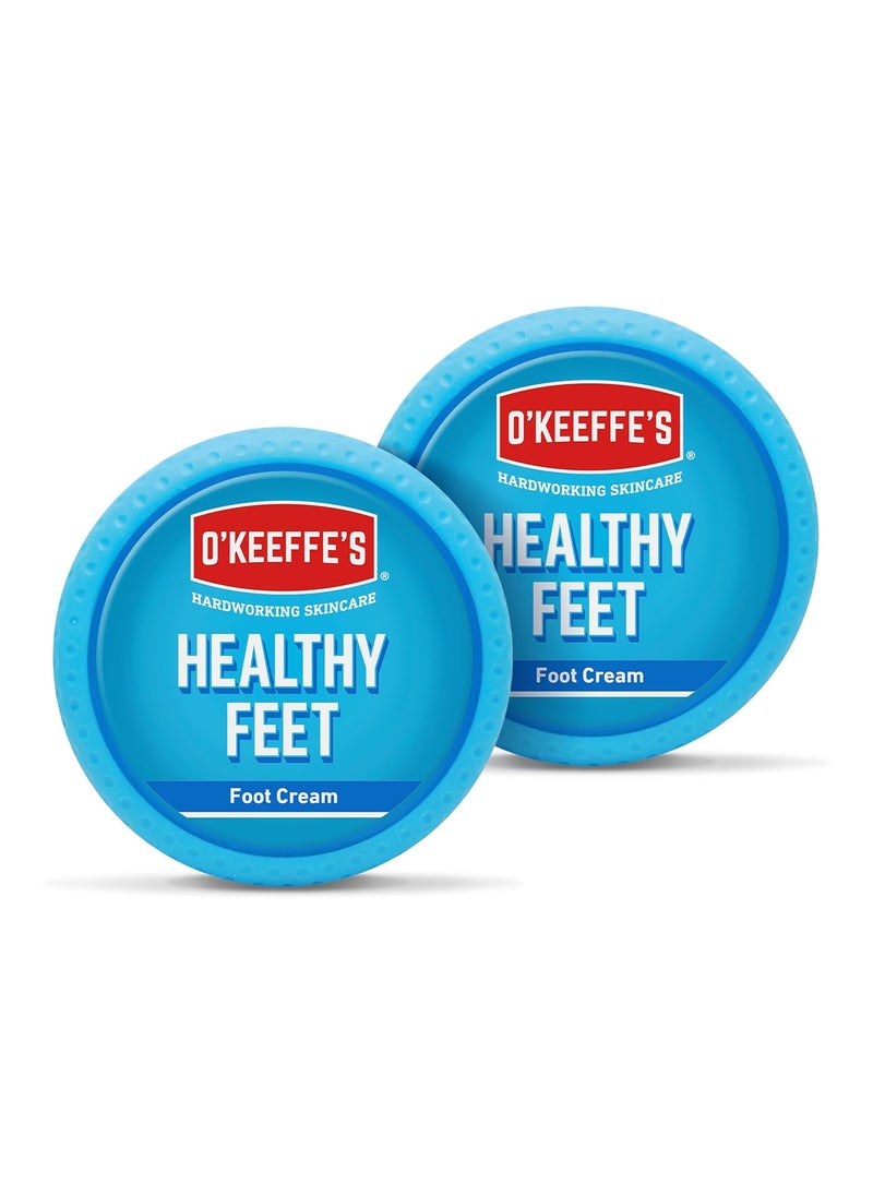 O'Keeffe's - O’Keeffe’s® Healthy Feet Jar 91g Twin Pack - Image 1