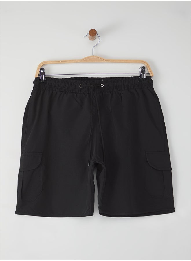 trendyol Black Regular Standard Swim Shorts  - Image 2