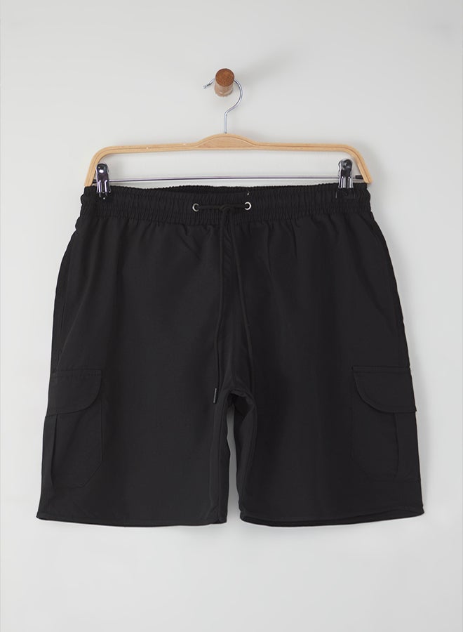trendyol Black Regular Standard Swim Shorts - Image 3