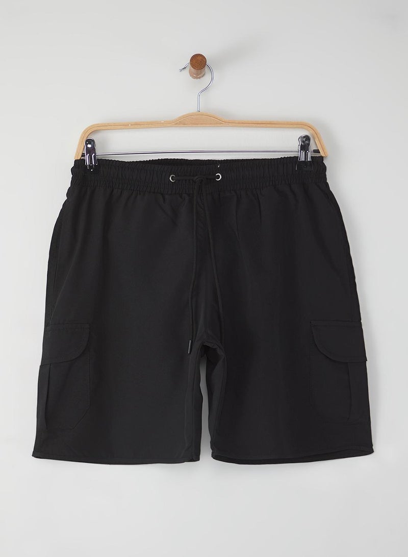 trendyol Black Regular Standard Swim Shorts - Image 2