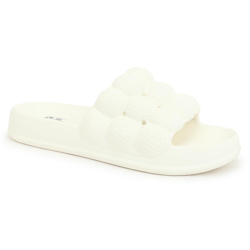 Hygear Women Moulded slipper-HG-WE-1009-White-5 - Image 3