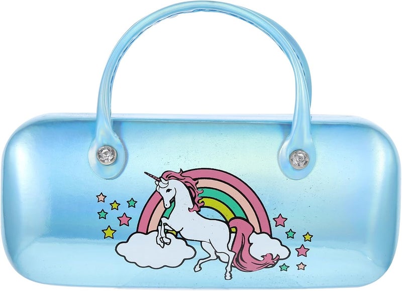 Portable Glasses Case Cartoon Pu Leather Eyeglasses Storage Box Handheld Sunglasses Case for Boys - Image 1