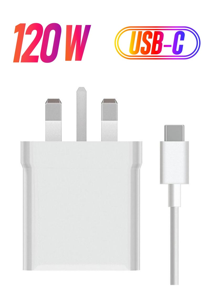 ELTRAZONE Xiaomi 120W Charging Combo (Type-A) – Fast Charging Charger for Smartphones, Laptops, and Tablets - Image 1