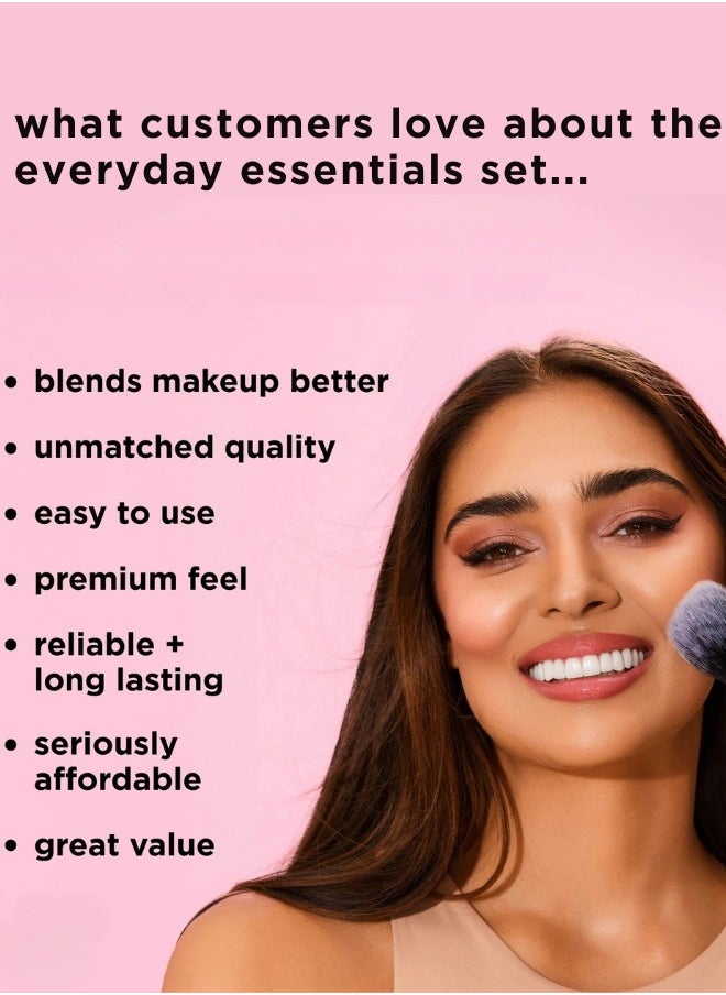 Generic - 6 pieces Multi-Use Makeup Set – Professional Cosmetic Brushes for Face and Eye Makeup – Soft, Durable, Multicolour Design - Image 1