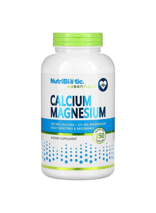 Nutribiotic Calcium Magnesium, 250 Caps - Image 1