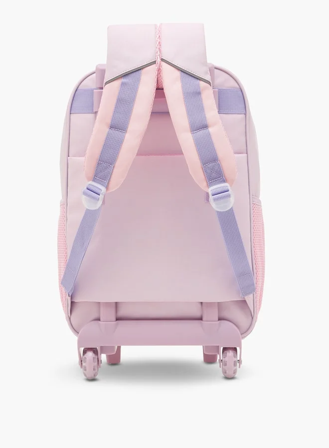 فلورا بيلا من شو إكسبرس Colourblock Trolley Backpack with Retractable Handle - 44x16x30 cm