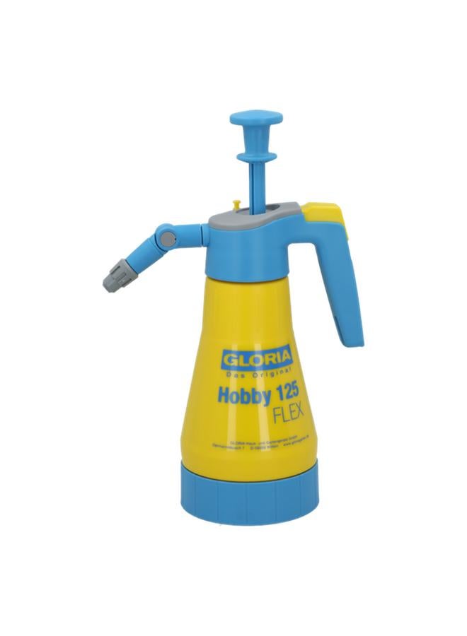جلوريا بخاخ يدوي هوبي 125 فليكس باللونين الأزرق والأصفر سعة 1.25 لتر - Image 1