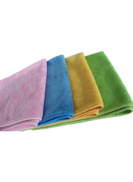 Spark M-2308 Microfiber Cleaning, Drying and Glass Cloth 40 x 40 cm - 4 Pieces 