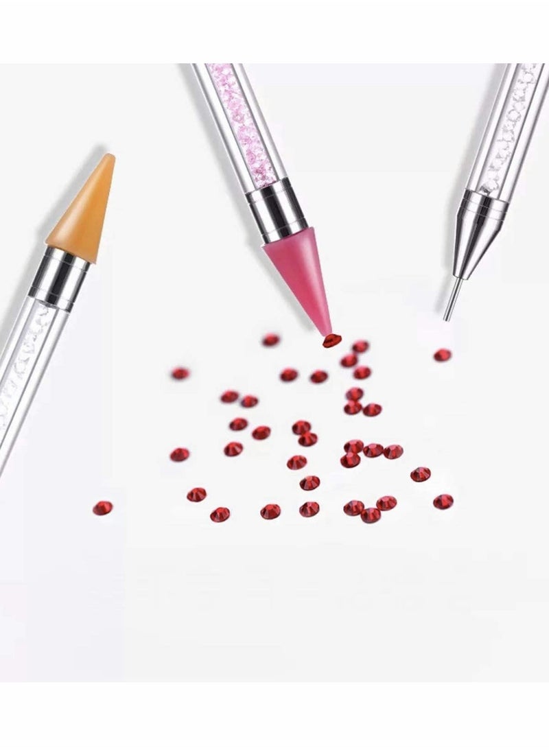 Nail Point Drill Crayons, Diamond Painting Pen No Glue Needed Pens for Diamond Painting Tools Self-Stick Drill Pen, Specialty Design for Painting with Diamonds Accessories Kits