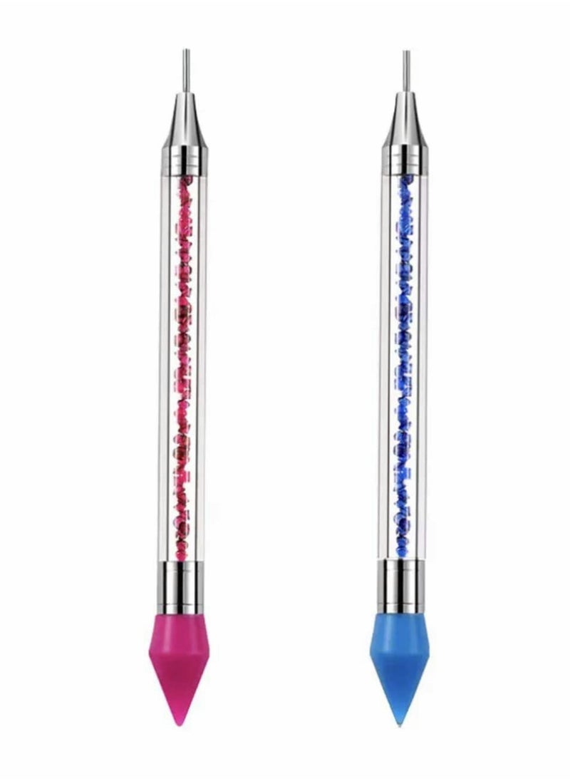Nail Point Drill Crayons, Diamond Painting Pen No Glue Needed Pens for Diamond Painting Tools Self-Stick Drill Pen, Specialty Design for Painting with Diamonds Accessories Kits