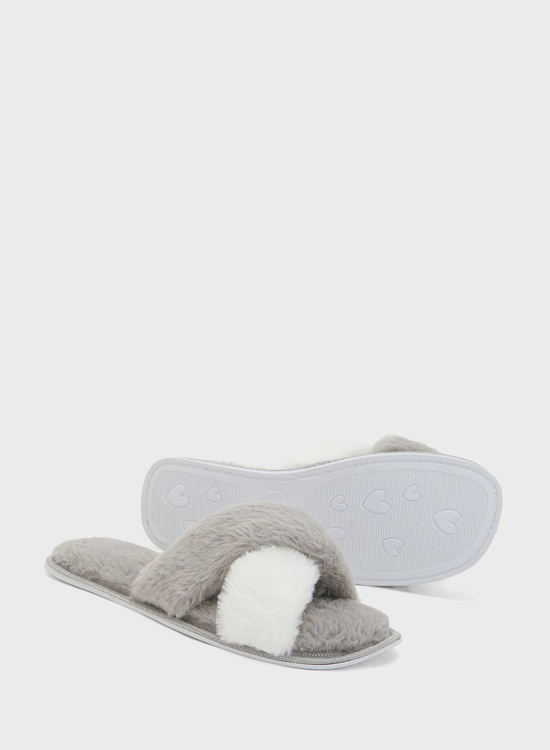 جينجر شبشب غرفة نوم بألوان متداخلة - Image 3