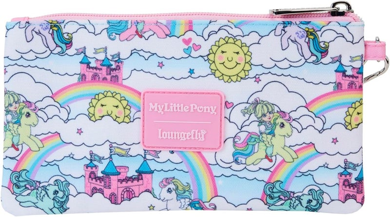 Loungefly Loungefly Hasbro My Little Pony Sky Scene AOP Nylon Wristlet Wallet - Image 3