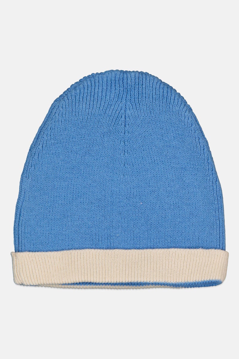 Overkids Toddlers Boy Knitted Beannie, Blue - Image 2