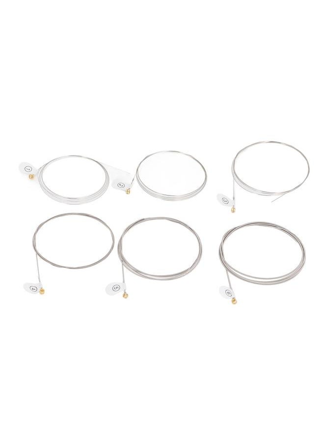 Thoraya 3 Set Electric Guitar Strings .010 To .046 Ni Plated Steel Winding Rust Prevention Guitar Strings with Gold Bead  - Image 2