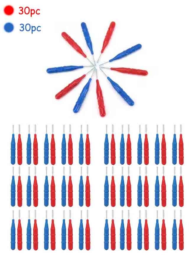 Generic 60Pcs Interdental Brushes for Teeth Cleaning, Oral Care Tool for Braces, Crowns & Implants, Freshens Breath  - Image 1