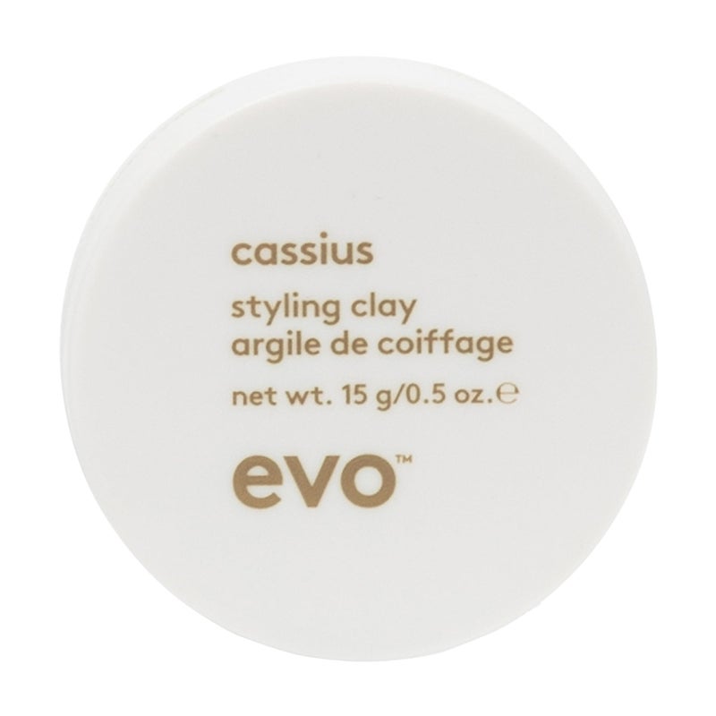 EVO Cassius Styling Clay - Travel Size Strong Hold Hair Styling Clay For Definition, Texture & Malleable Style Control with A Matte Finish - 0.5oz - Image 1