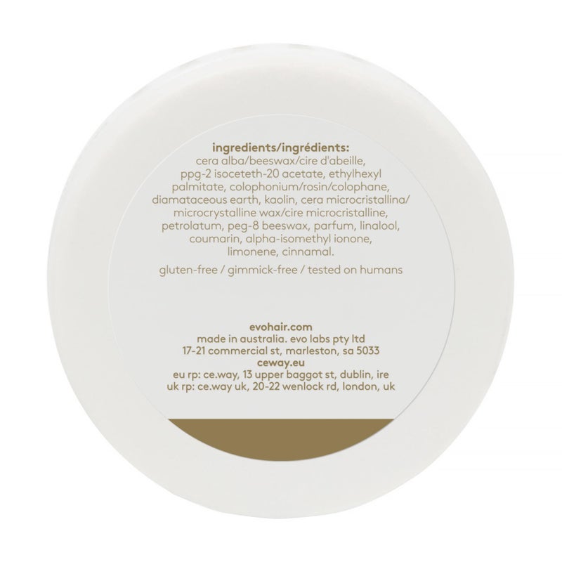 EVO Cassius Styling Clay - Travel Size Strong Hold Hair Styling Clay For Definition, Texture & Malleable Style Control with A Matte Finish - 0.5oz - Image 2
