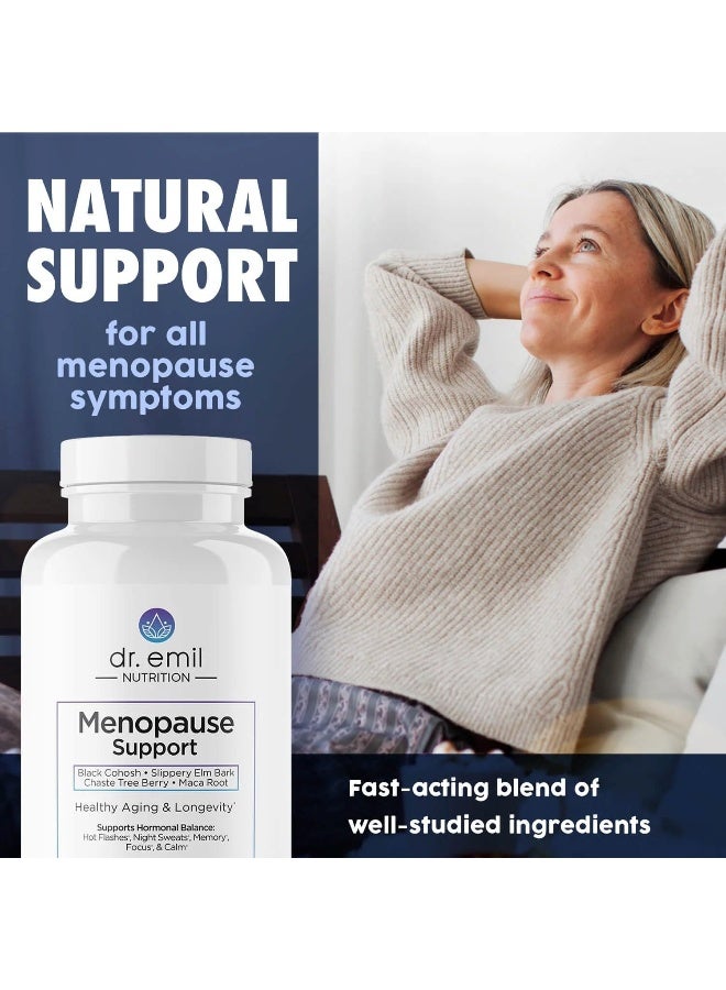 DR EMIL NUTRITION Menopause Support Capsules for Women - 30 Day Supply - Image 4