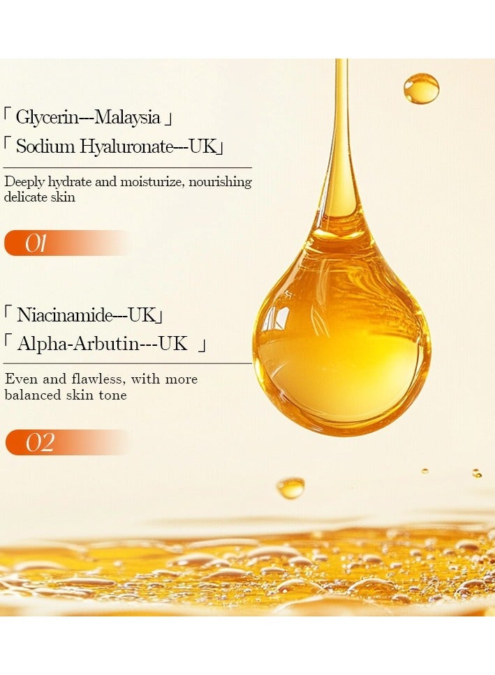 Kormesic [نظام مزدوج لفيتامين سي] 7 أنواع من سيروم فيتامين سي + غسول تفتيح 100غ | تنظيف لطيف · إشراق مكثف - Image 5