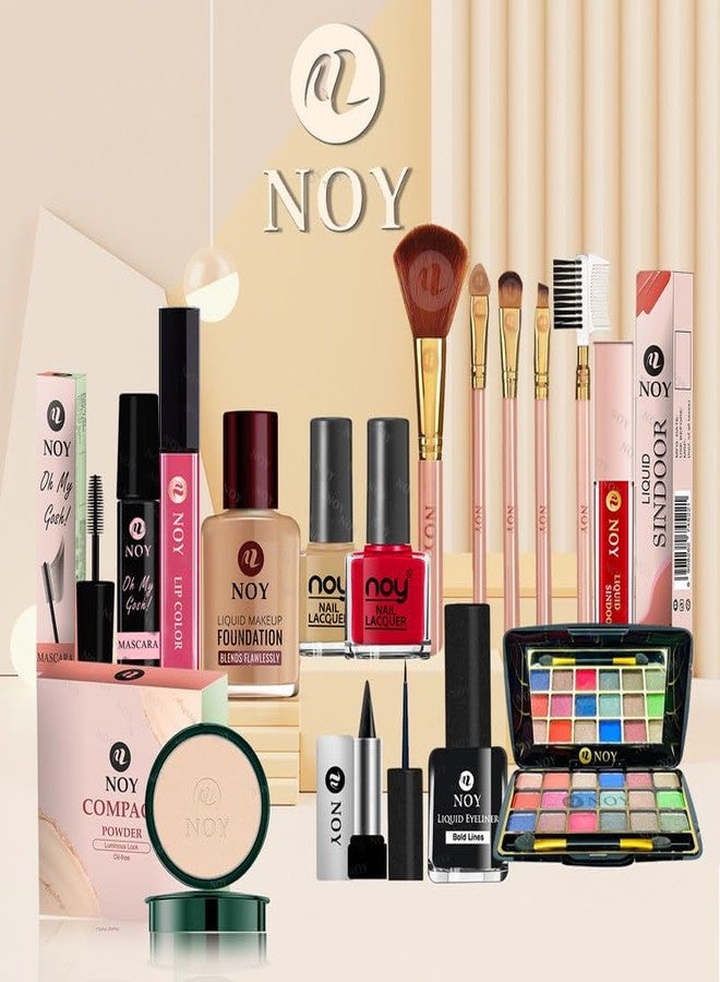 NOY Vivid Visions Color Popping Makeup Kits Vibrant and Striking Looks 100% Vegan Formulation & Weightless NY#147 (Pack of-15) - Image 1