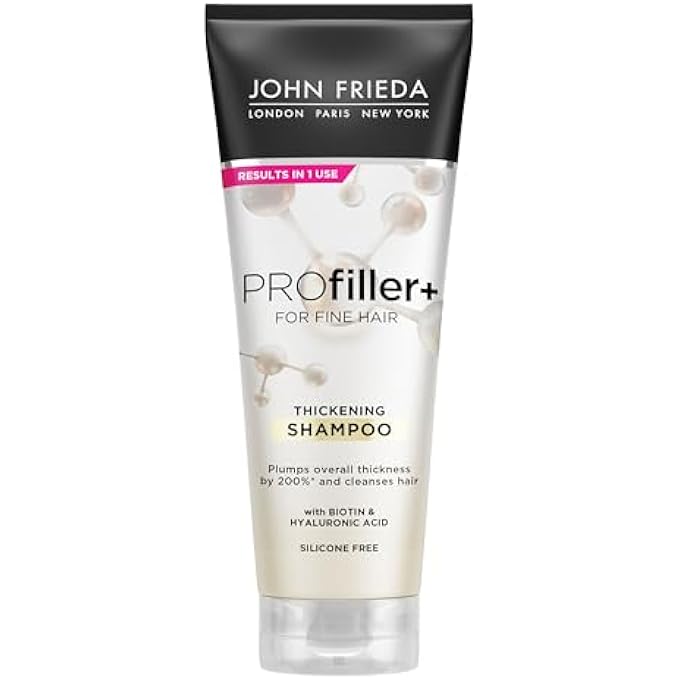 John Frieda PROFILLER+ THICKENING SHAMPOO FOR THIN, FINE HAIR, 250ML - Image 1