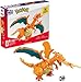 Mega Bloks MEGA Pokemon Action Figure Building Toys Set Charizard with 222 Pieces 1 Poseable Character 4 Inches Tall Gift Ideas for Kids - Image 3