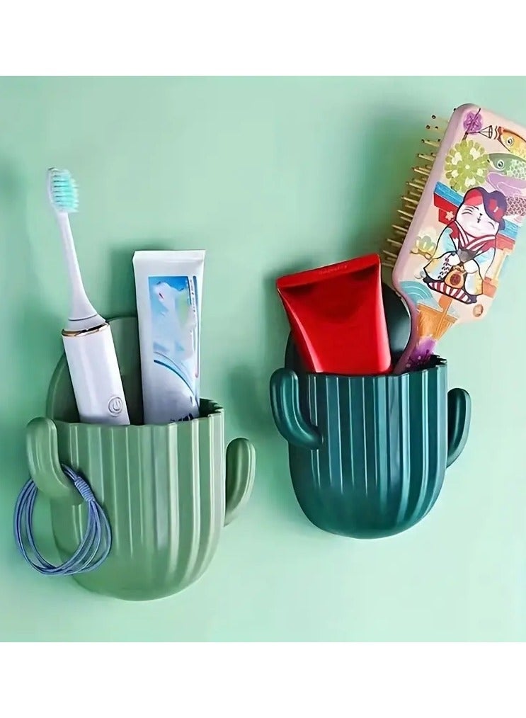 أوريتي مستحضرات التجميل تخزين الحاويات فرشاة الأسنان تخزين الرف الحائط استنزاف حفرة الحرة بالوعة الحمام مشط معجون الأسنان حاوية التخزين الأبيض - Image 5