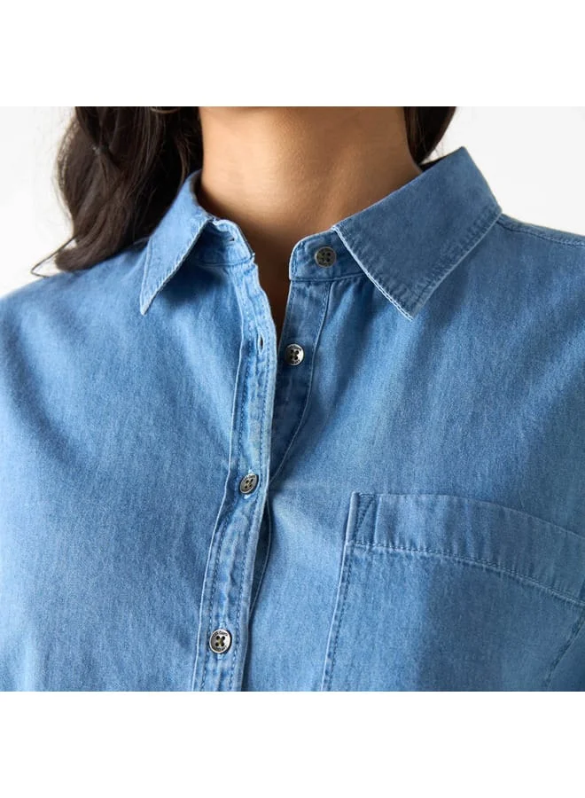 Lee Cooper Lee Cooper Shirt with Pocket and Long Sleeves