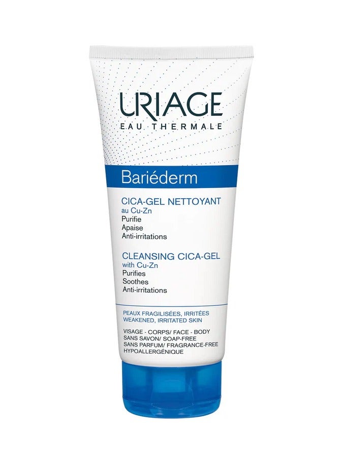 Uriage Bariéderm Cica-Gel Anti-Irritation Nettoyant 200ML