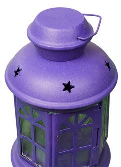 Generic Ikea Metallic Ramadan Lantern - Purple - 11067  - Image 2